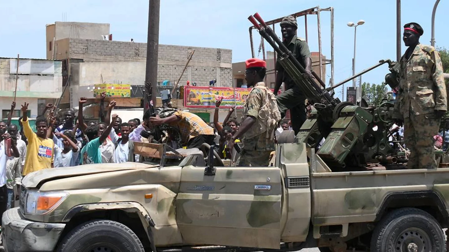 HDK Güçleri Sudan Foto: AFP