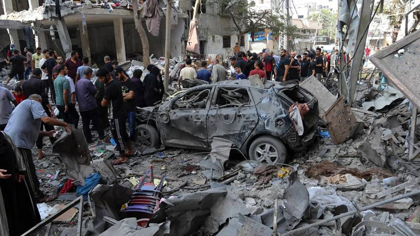 Cibaliye Mületci Kampı Gazze / Foto: AFP