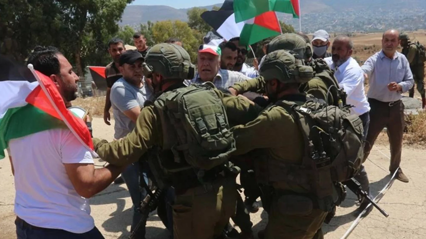 Batı Şeria'da protestolar