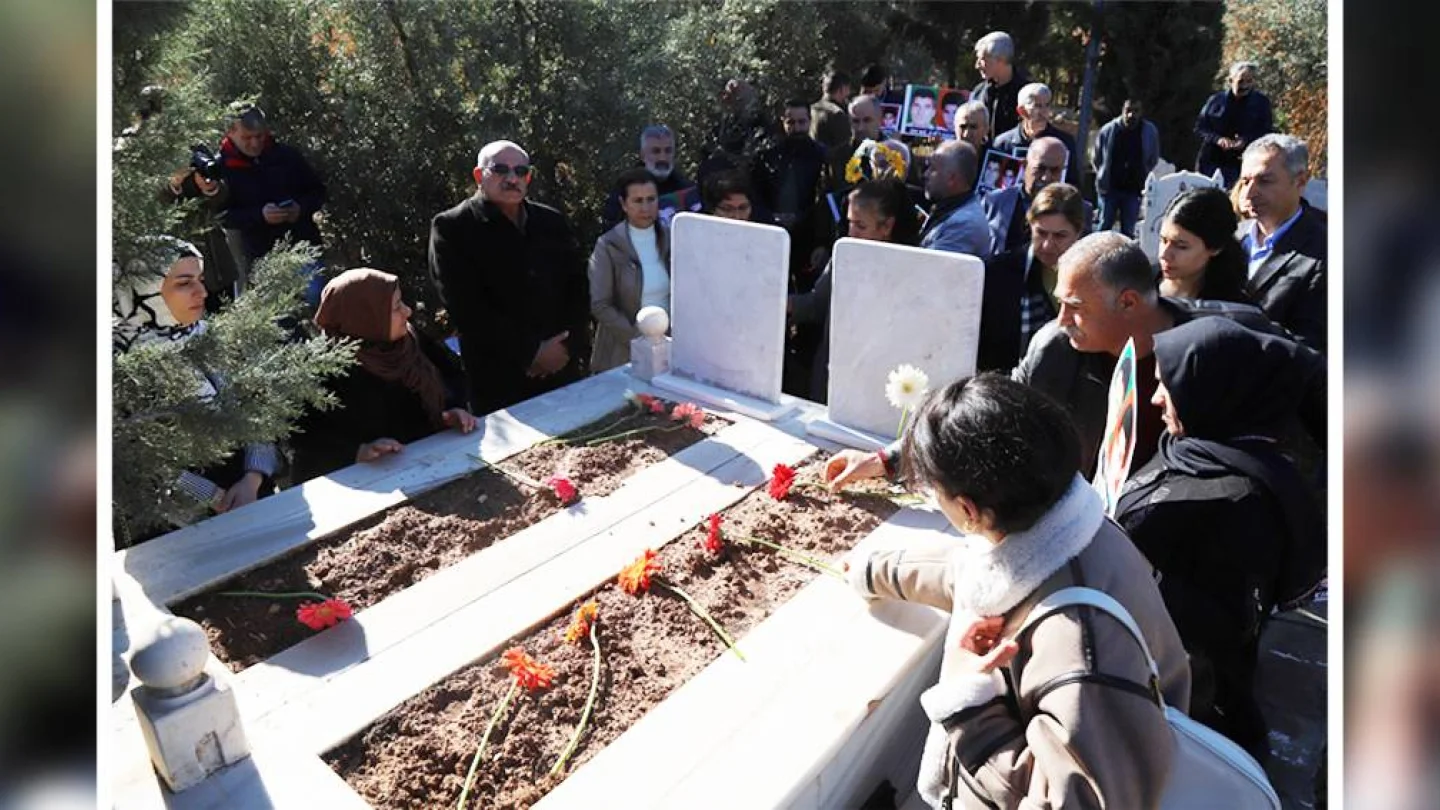 Uğur ve babası Ahmet Kaymaz anma