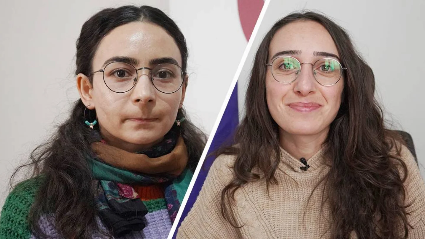 İknur Akbaba ve Arzu Kepez