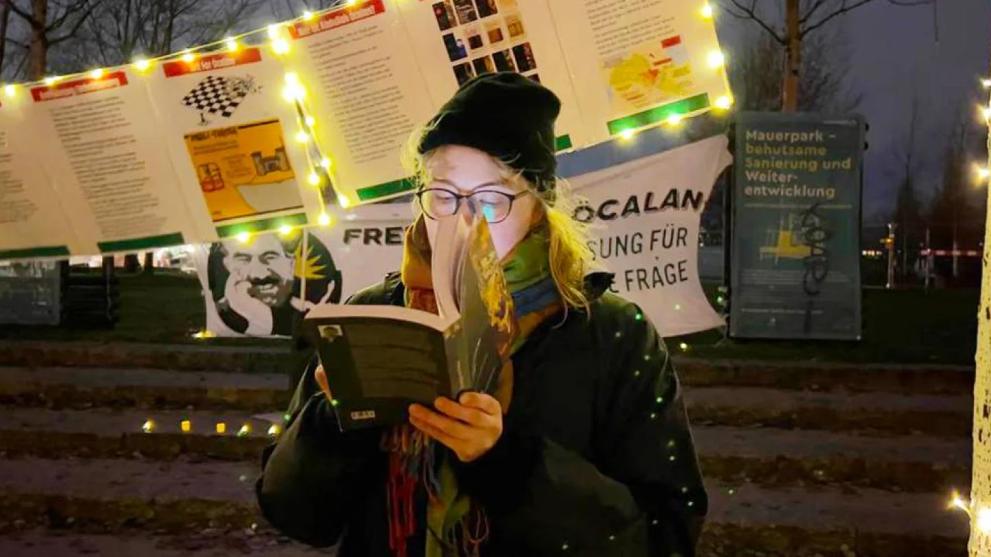 Berlin'de “Küresel Öcalan Kitapları Günü-Global Öcalan Books Day”
