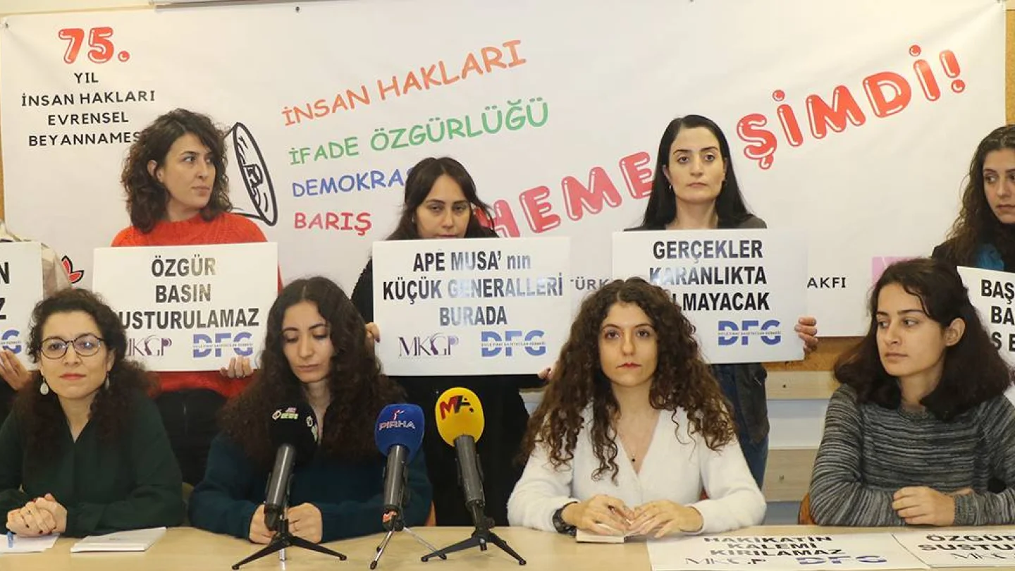 Gazeteciler İHD açıklama