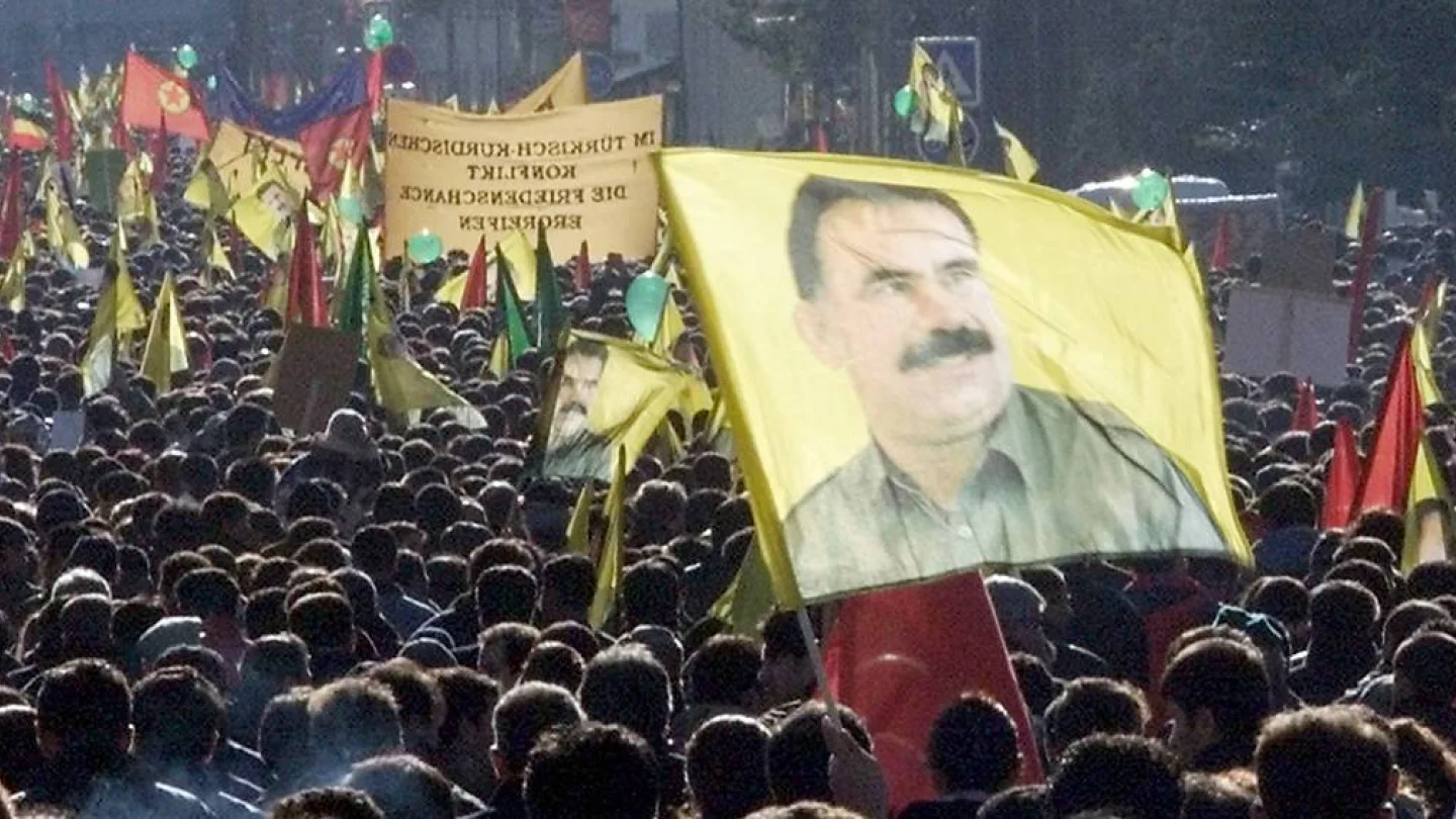 Öcalan eylem/foto:AFP