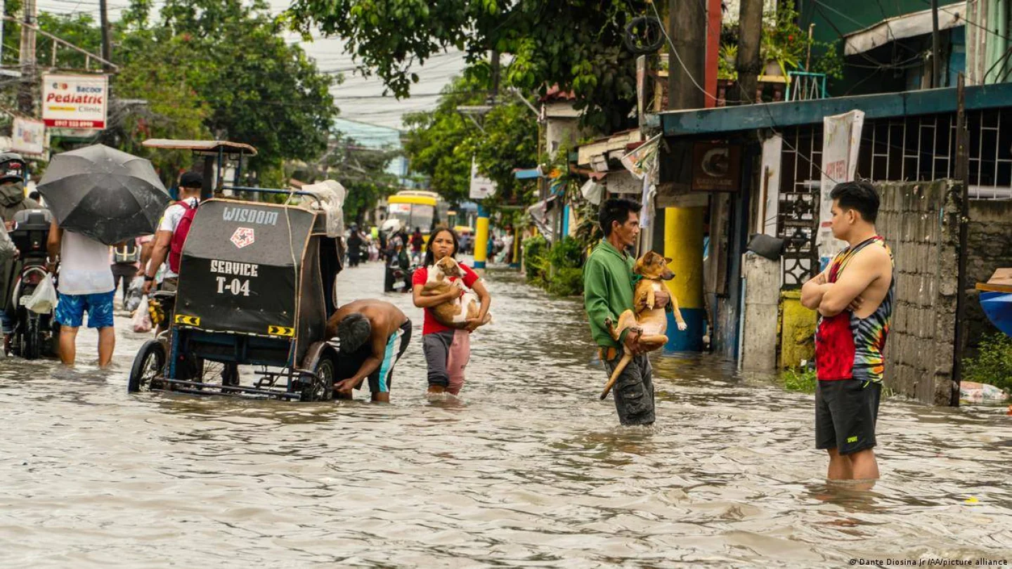 Filipinler'de Kabayan Tropik Fırtınası / Foto: AFP