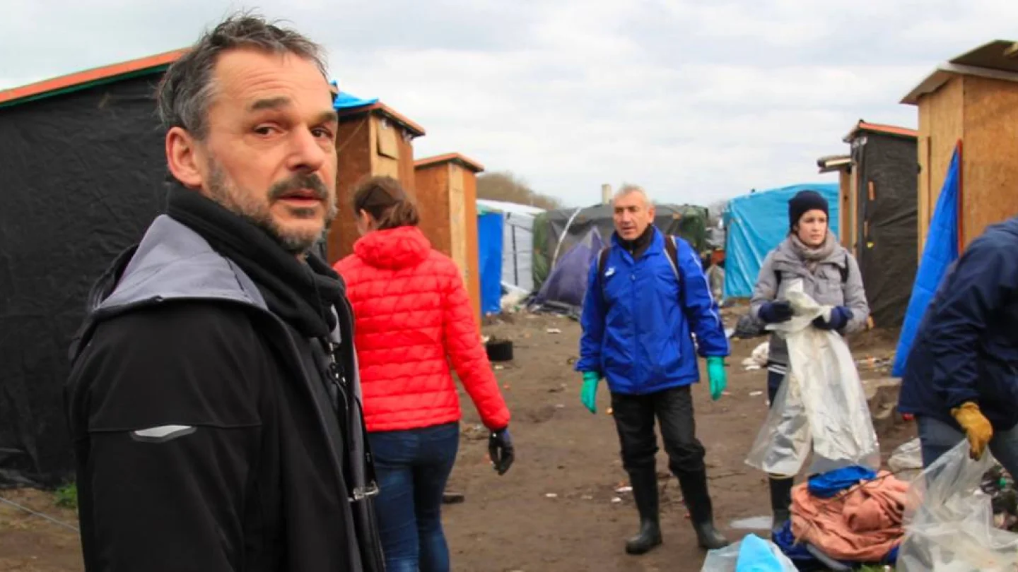 Utopia 56 derneği yetkililerinden Yann MANZİ