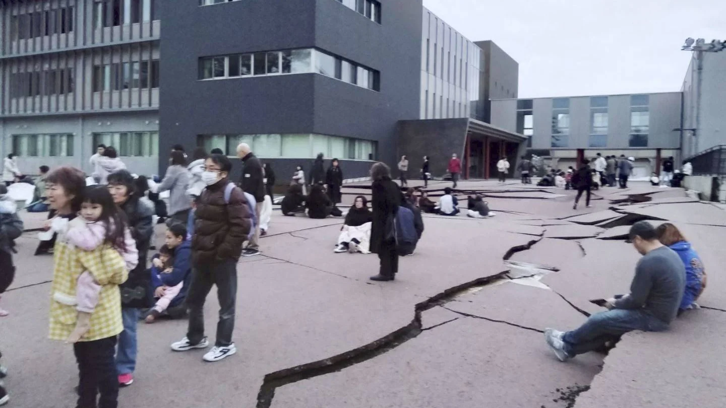 Noto yarımadası'ndaki deprem