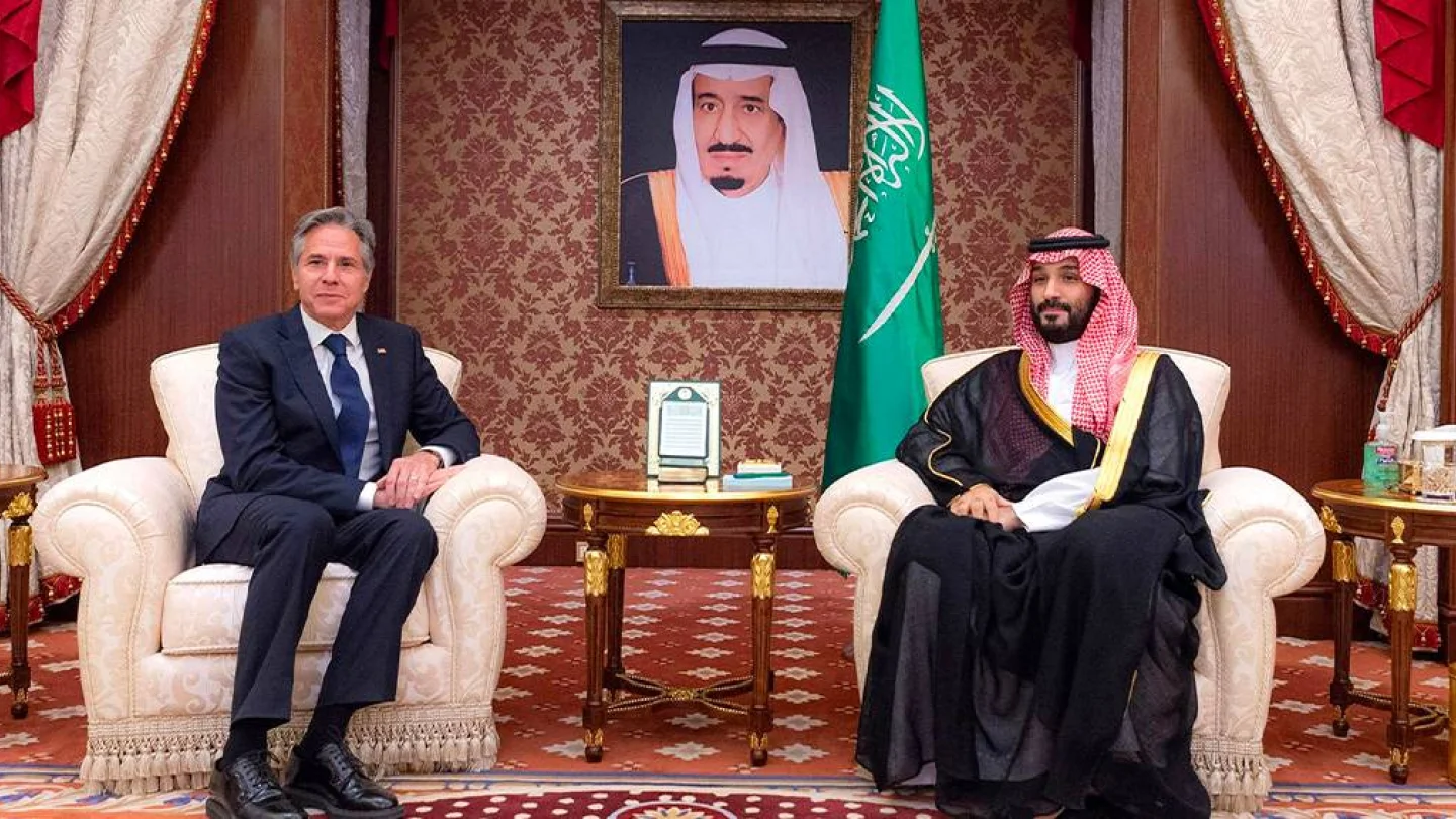 ABD Dişişleri Bakanı Blinken, Suudi Arabistan Veliaht Prensi Muhammed bin Salman