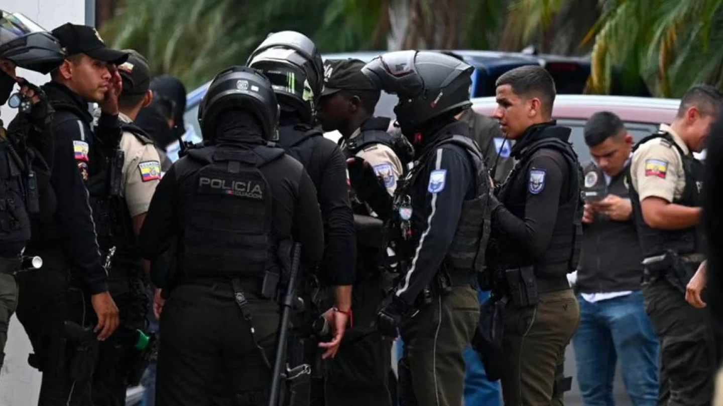 Ekvador'da polis baskın hazırlığında / Foto: AFP