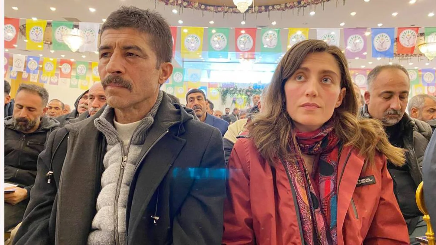 DEM Parti, Êlih belediye eşbaşkan adayları Mehdi Öztüzün ve Gulistan Sönük