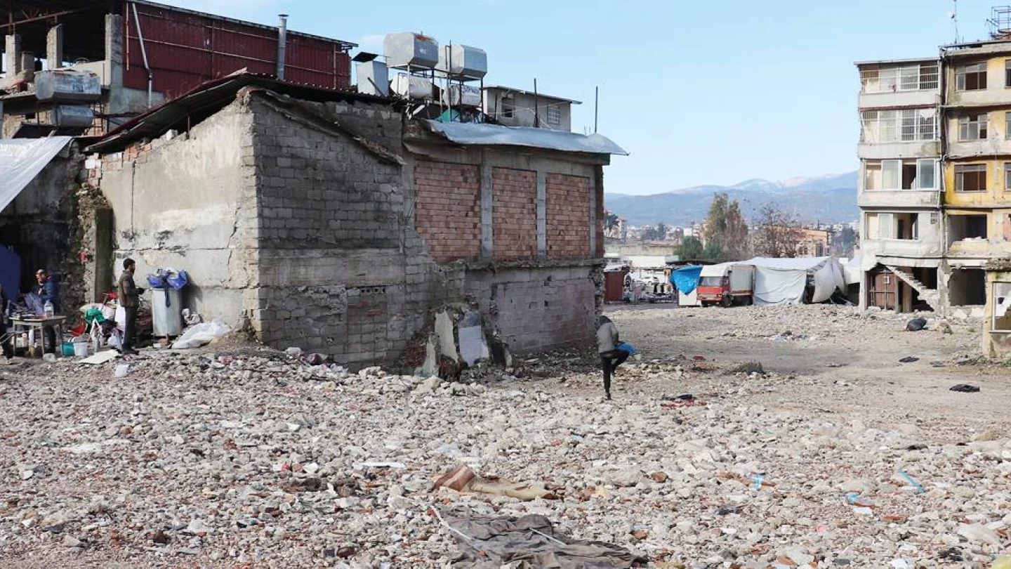 Deprem sonrası Hatay / Foto: Medine Mamedoğlu