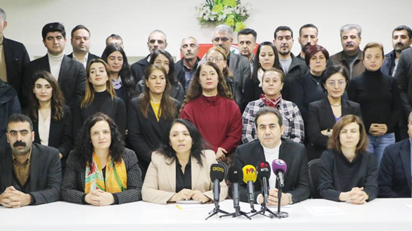 DEM Parti Amed İl Örgütü yönetimi