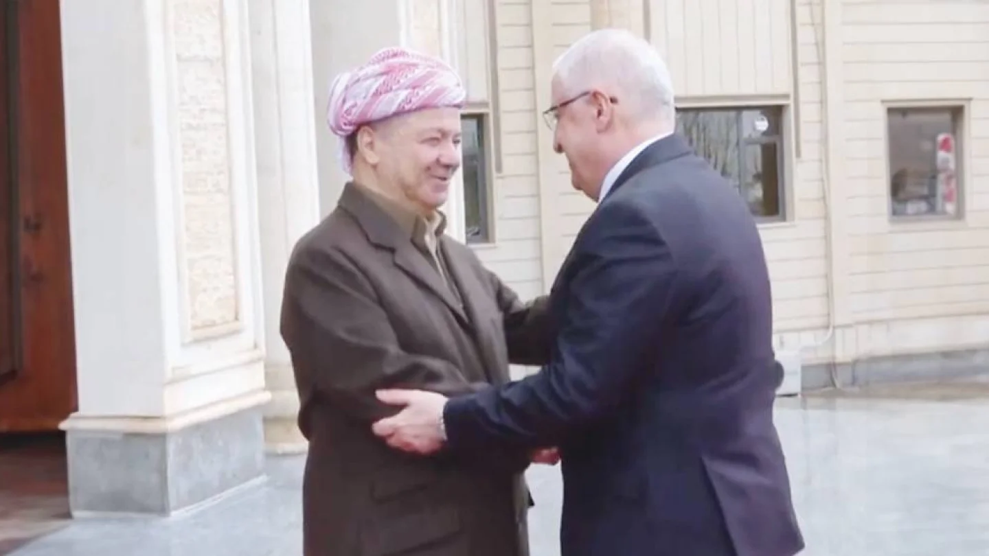 Barzani ve Güler görüşme