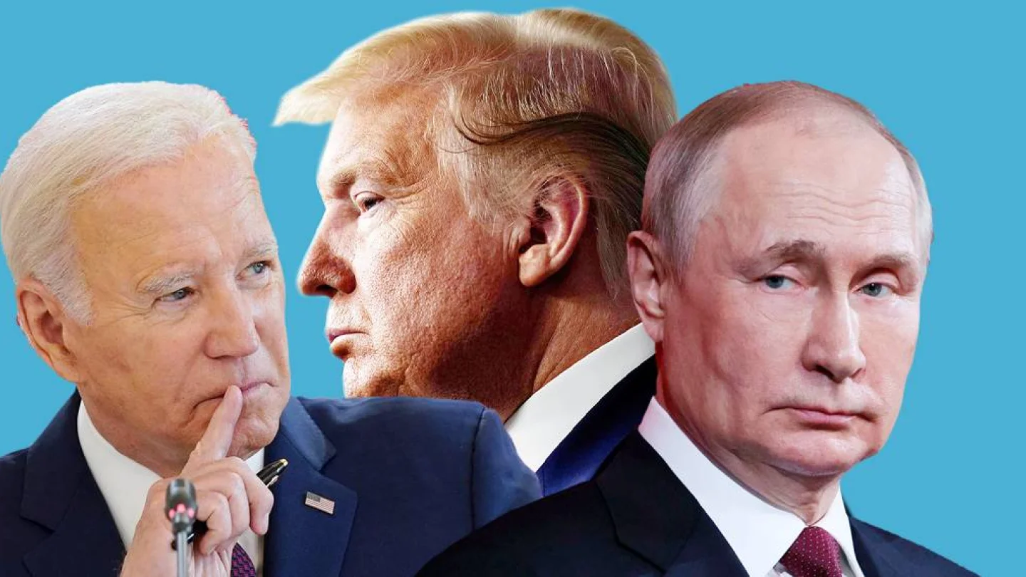Biden, Trump, Putin