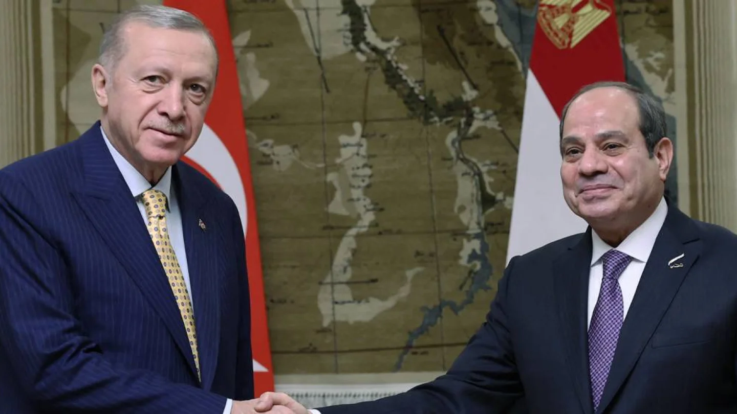 Erdoğan - Sisi / Foto:AFP
