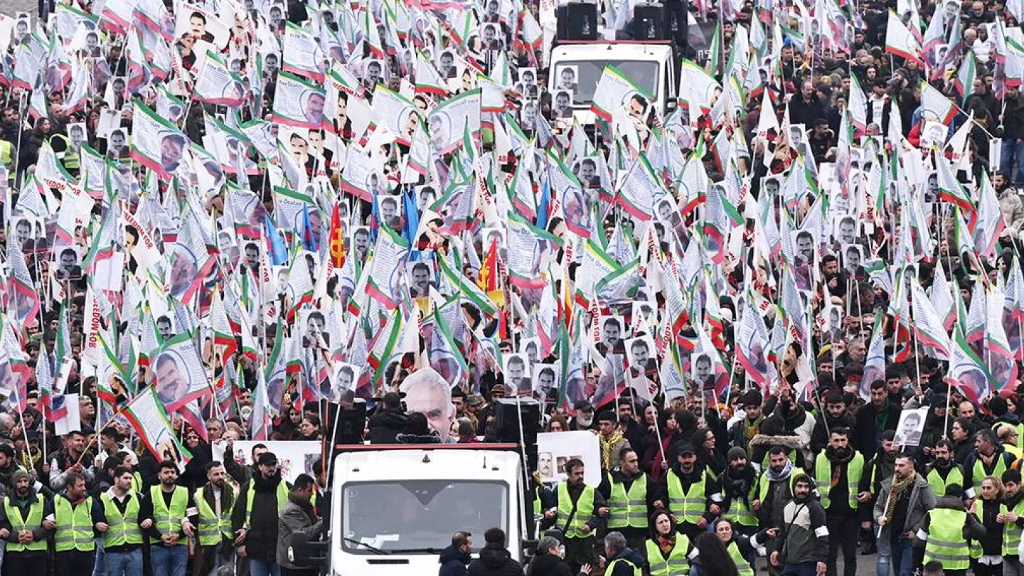 Öcalan'a özgürlük eylemi / foto:AFP