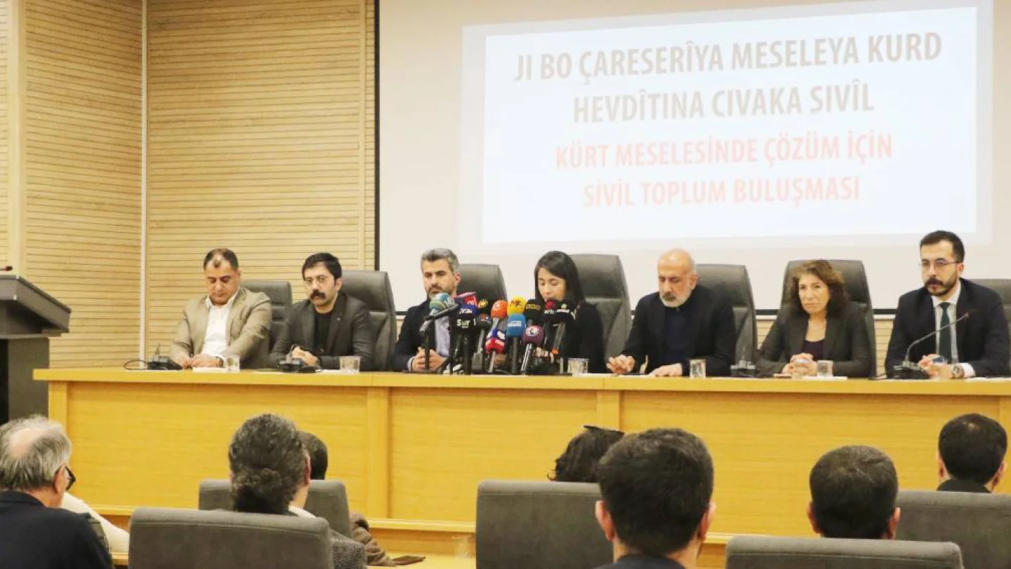  Amed, “Kürt meselesinde çözüm için sivil toplum buluşması” 
