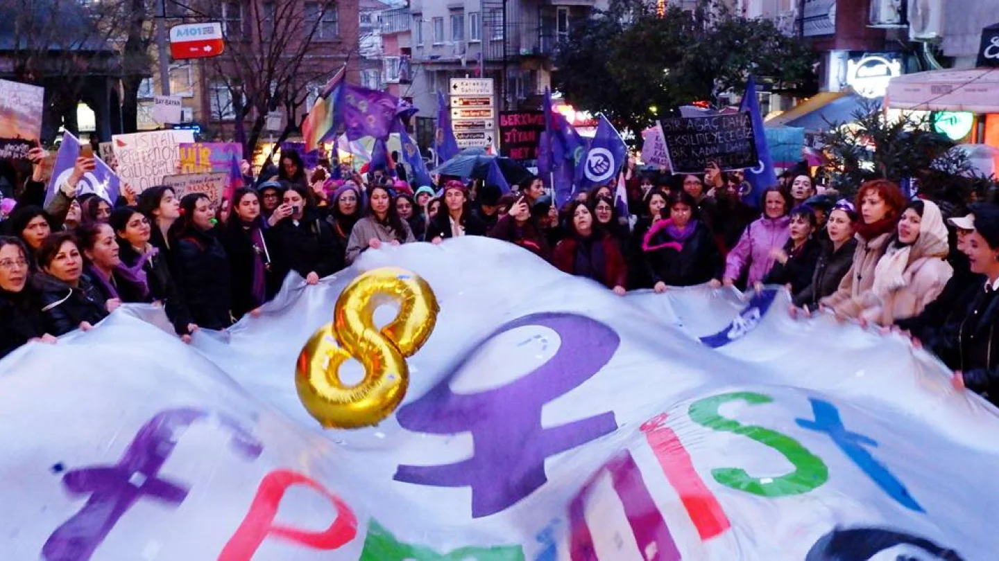 Feminist Gece Yürüyüşü / Foto: Erdoğan ALAYUMAT