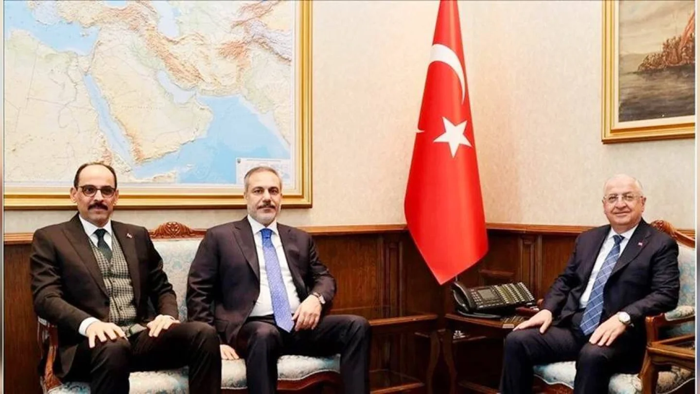 İbrahim Kalın, Hakan Fidan, Yaşar Güler
