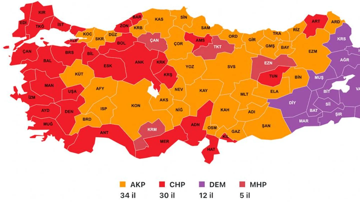 Türkiye-2024 İl genel meclisi