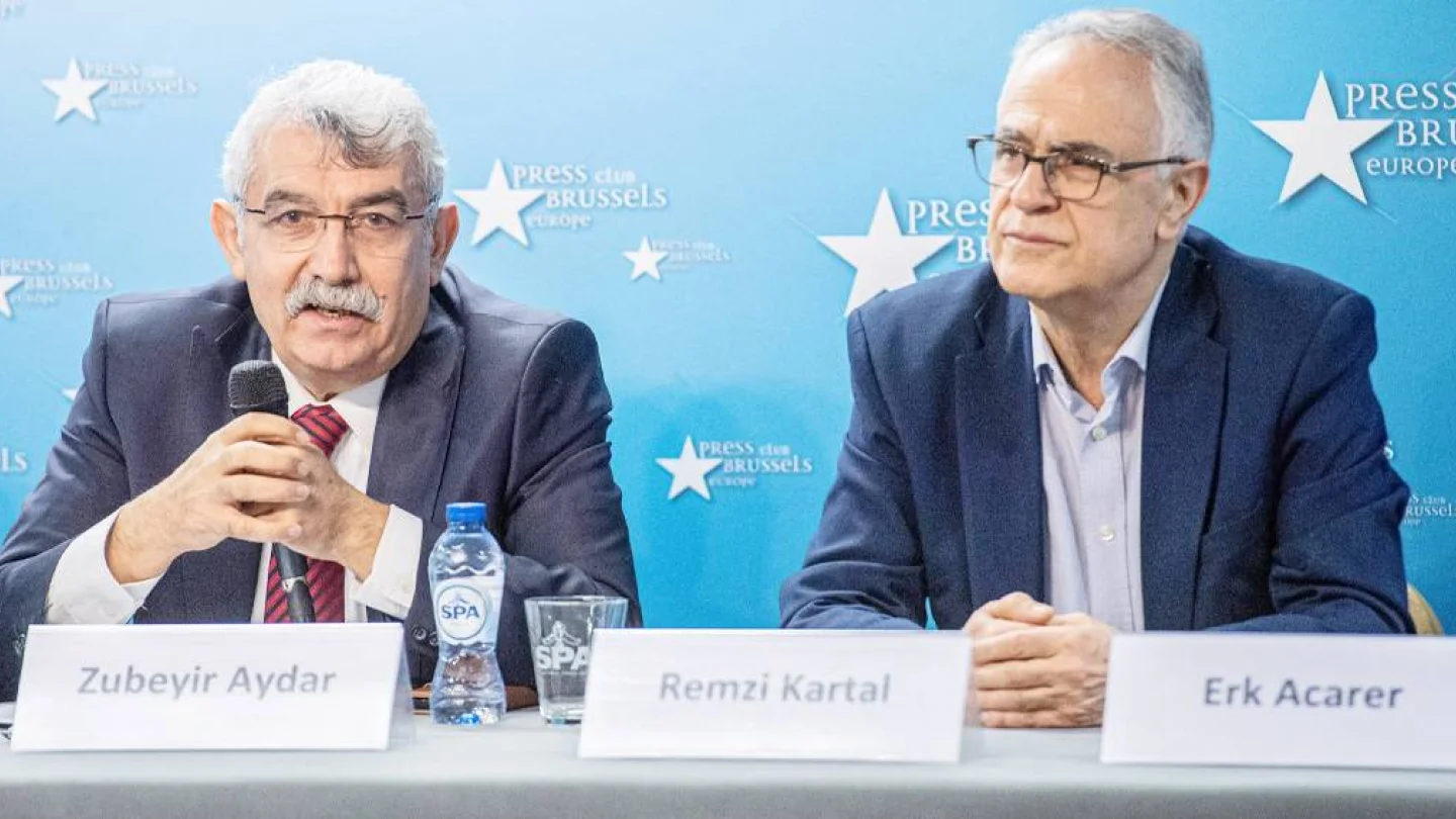 Zübeyir Aydar ve Remzi Kartal/ Foto:AFP