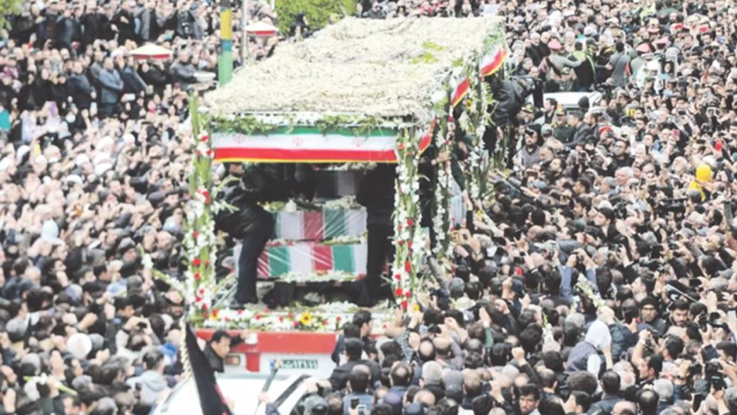 İbrahim Reisi cenaze töreni