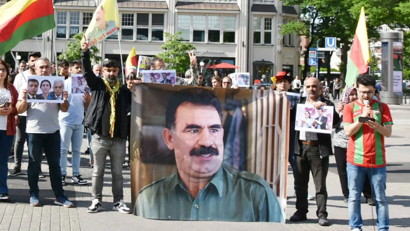 Hamburg, Öcalan eylem