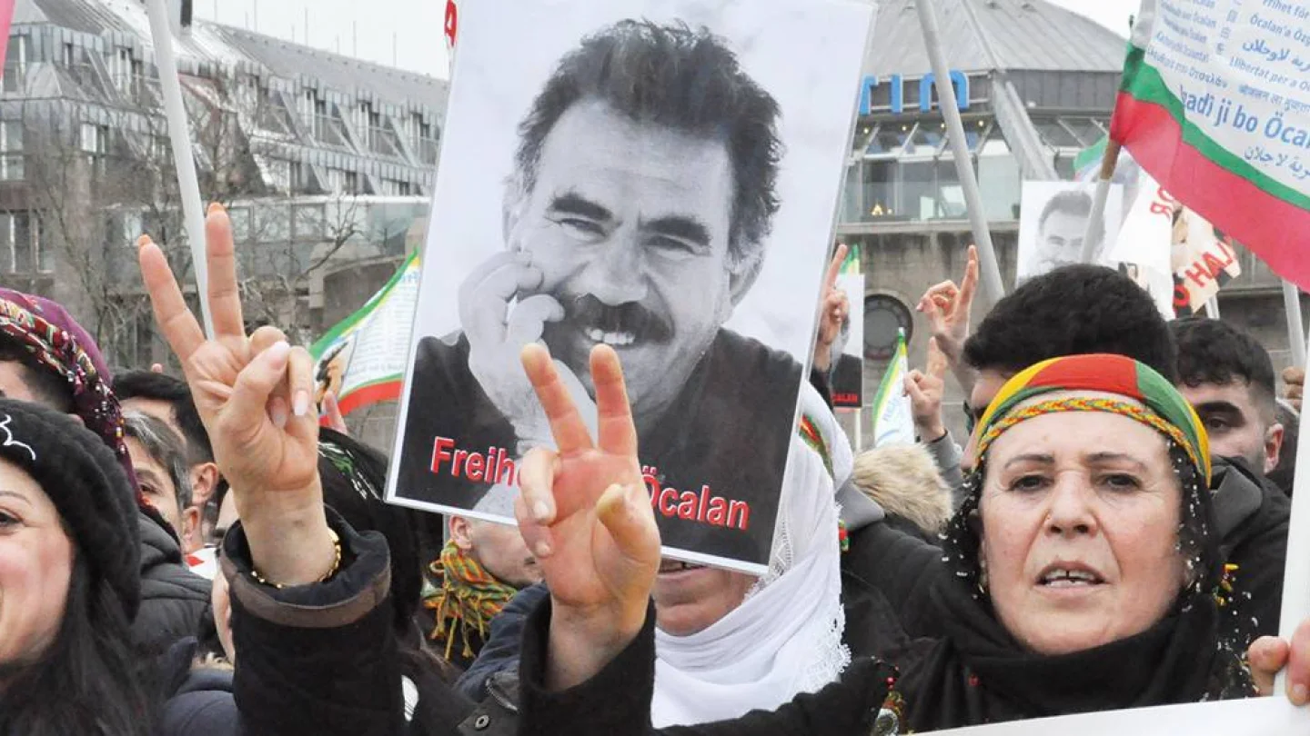 Abdullah Öcalan'a özgürlük eylemi
