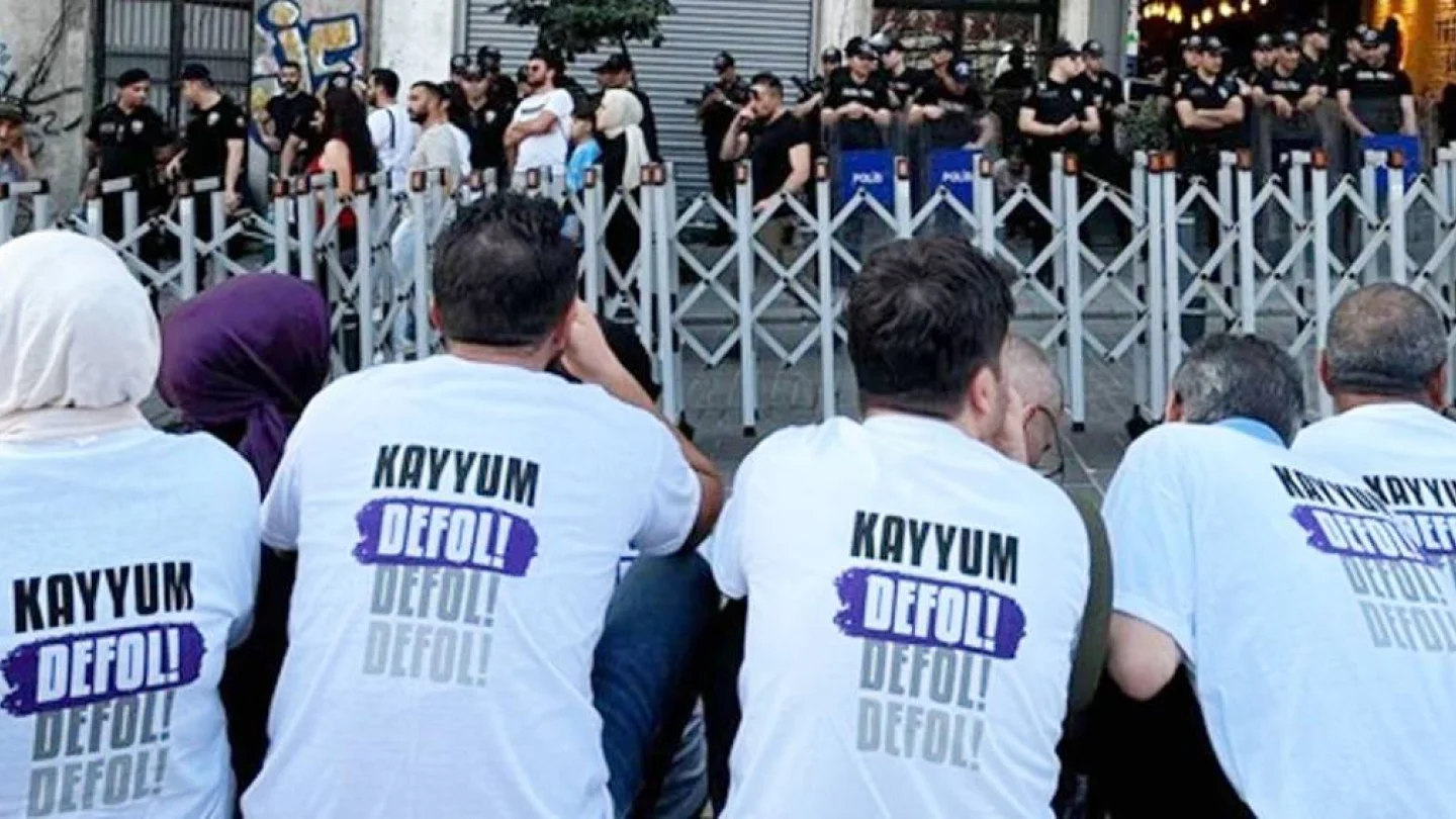 Kayyım protestosu