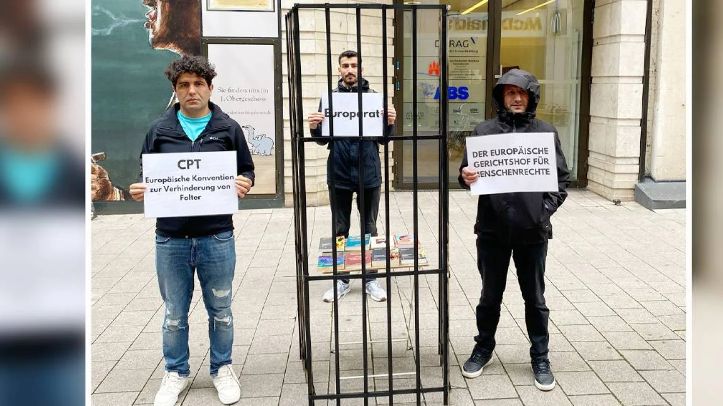Hamburg, Öcalan eylem