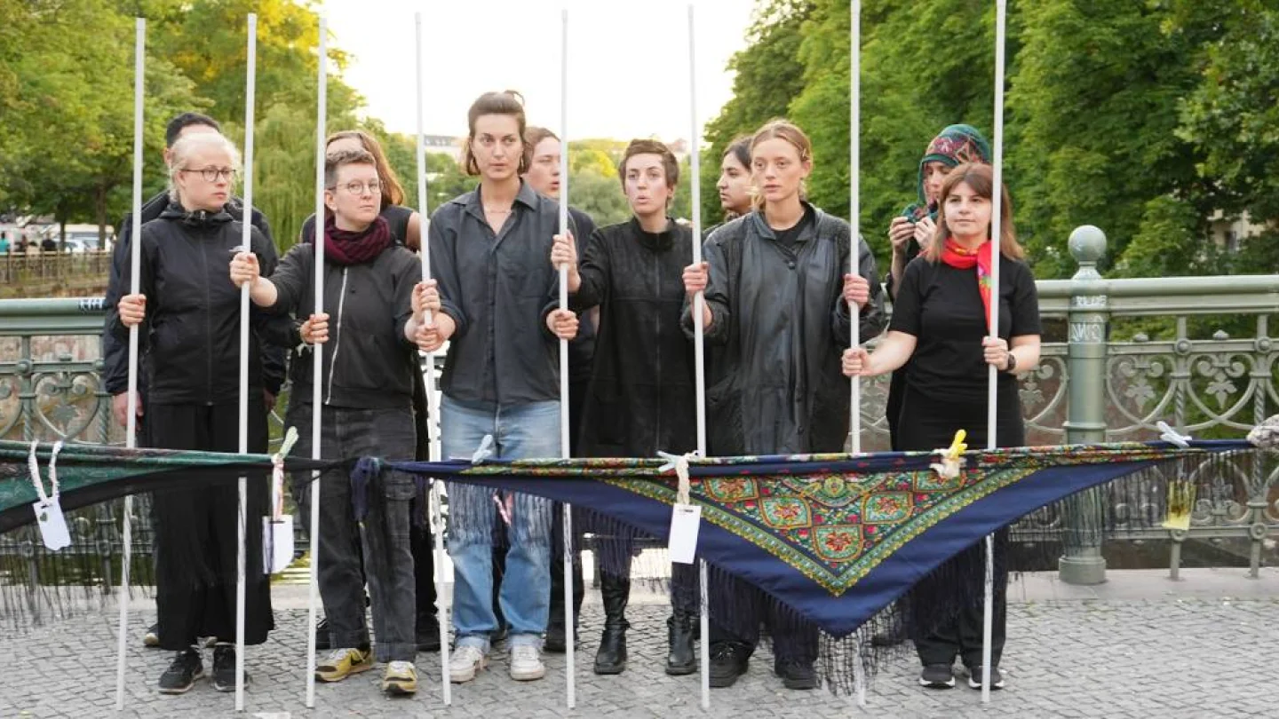Berlin, Öcalan eylem