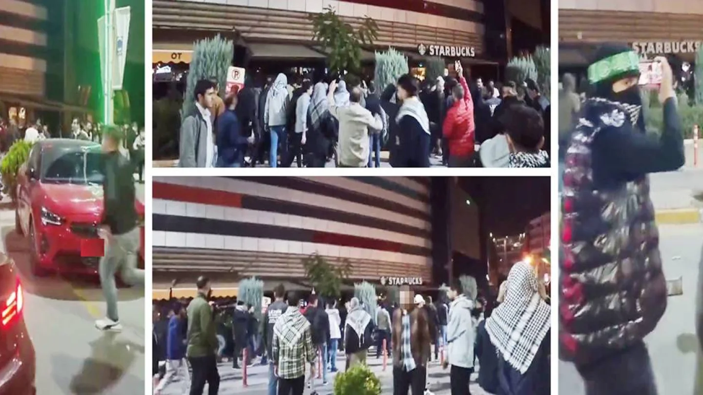 Amed'de kontraların İsrail'i protesto şovu