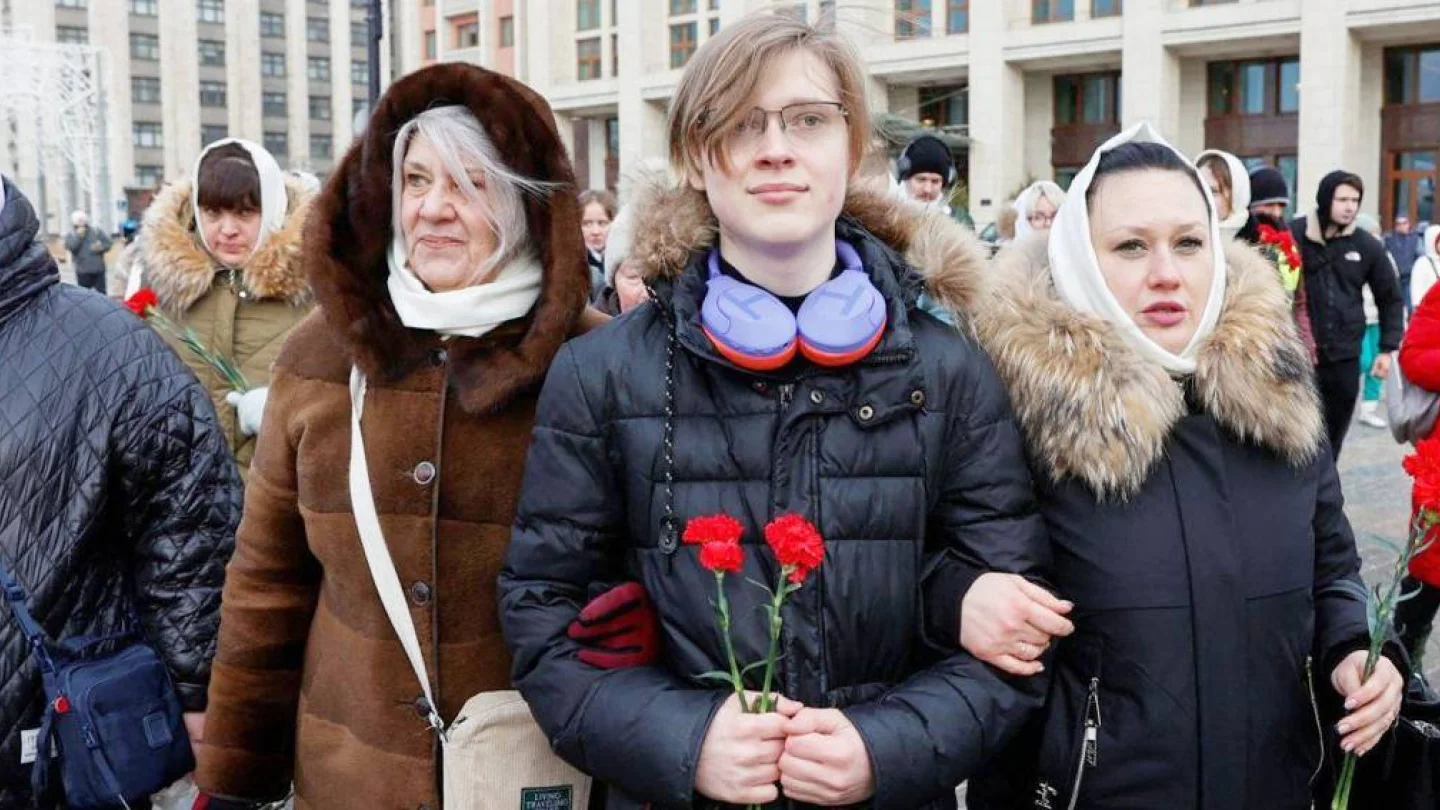Rusya'da savaş karşıtı eylem / foto: Arşiv