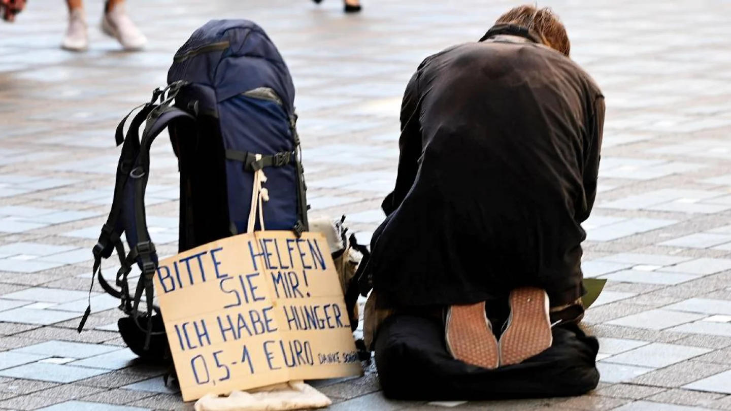 Dortmund'daki evsizler / foto:AFP
