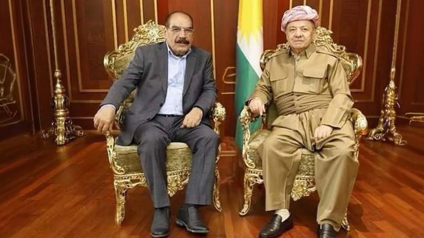 Qasım Şeşo ve Mesud Barzani