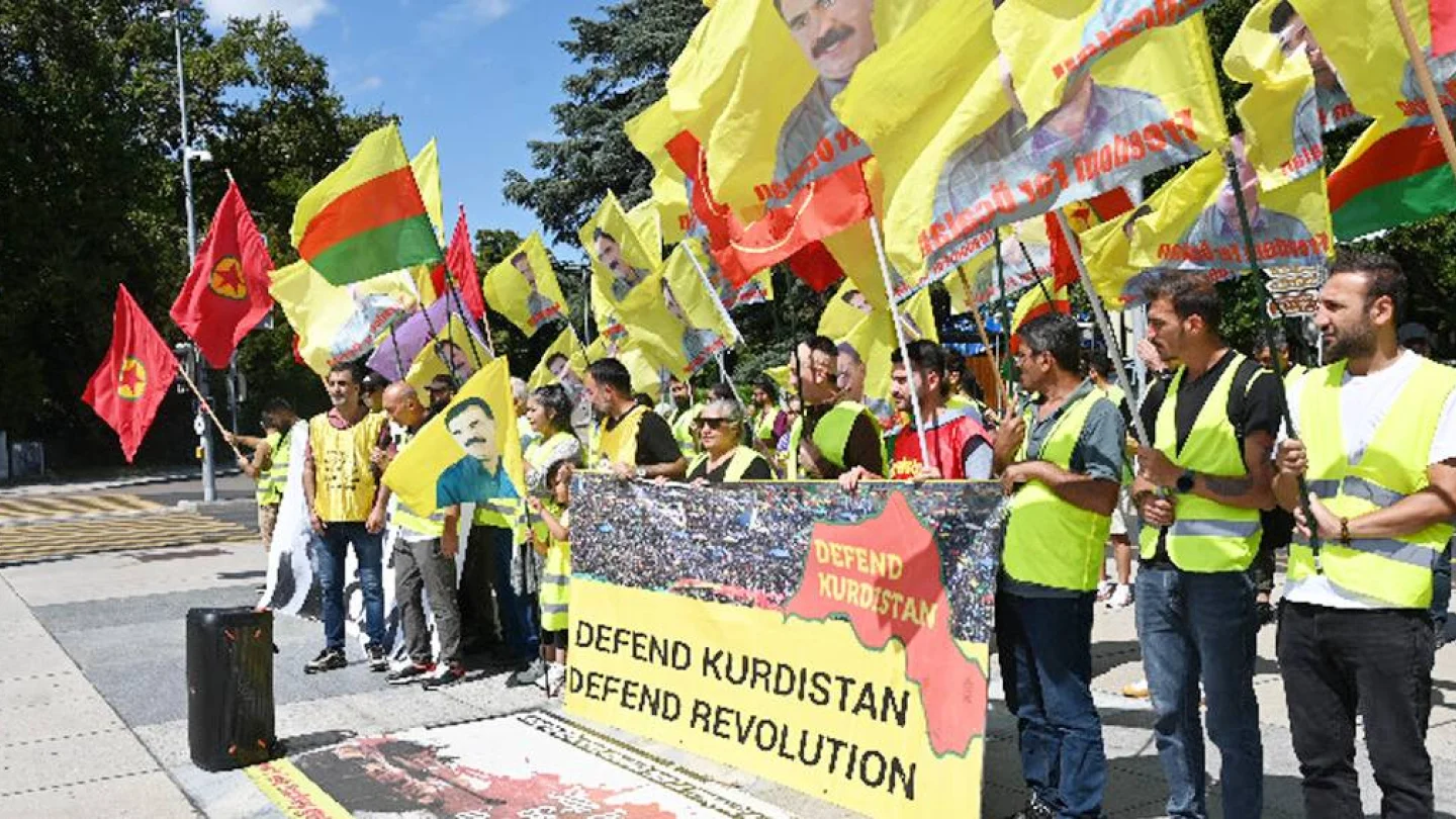 Türkiye ile Irak arasındaki anlaşma karşıtı protesto eylemi