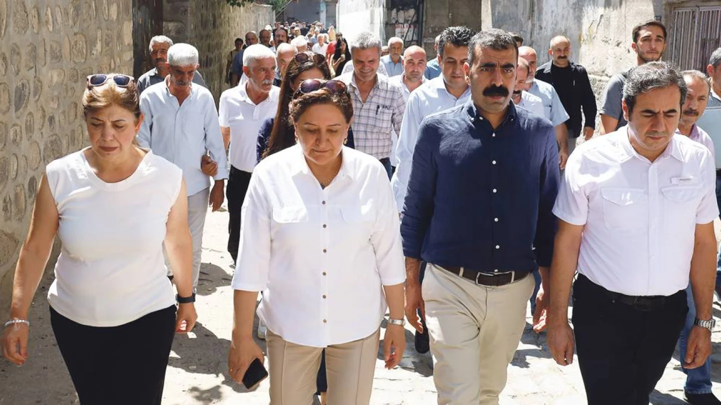 DEM Parti Hewş Kafe ziyareti