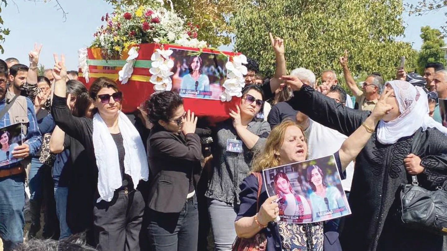 Gulistan Tara’nın cenaze töreni