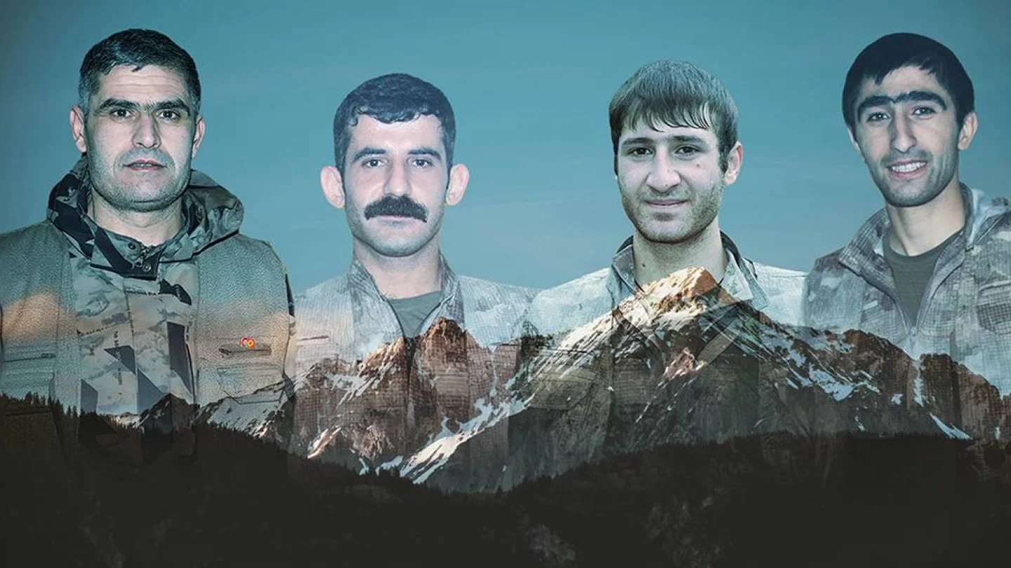 Serhed Jêhat (Veysel Sevinç) - Zamani Amanos (Serhat Güzel) - Xebat Cûdî (Reşit Çevik) - Yılmaz Dêrsim (Barış Kartal)