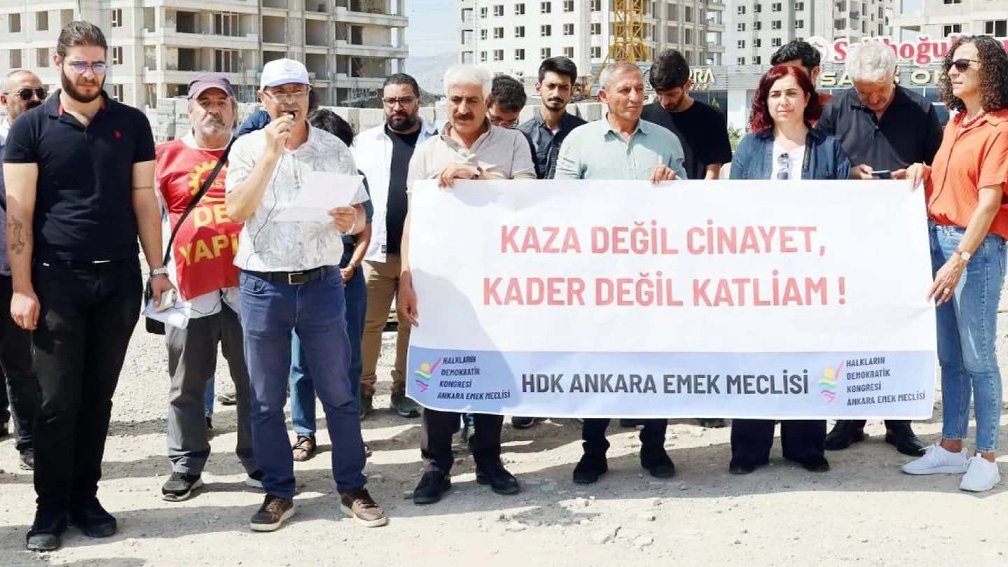 İşçi cinayetleri açıklama