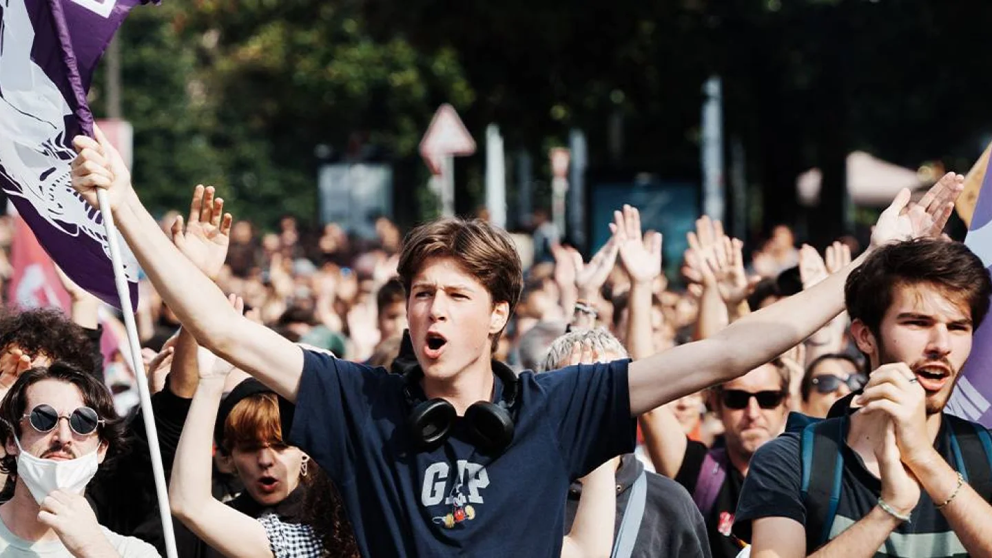 Fransa protesto/ Foto:AFP