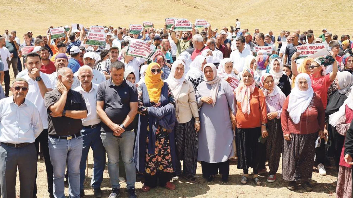 Hasandin yaylası için eylem