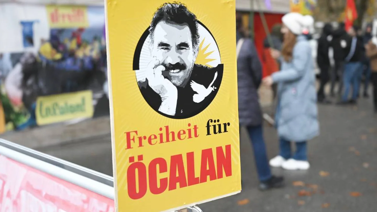 Öcalan'a özgürlük eylemi