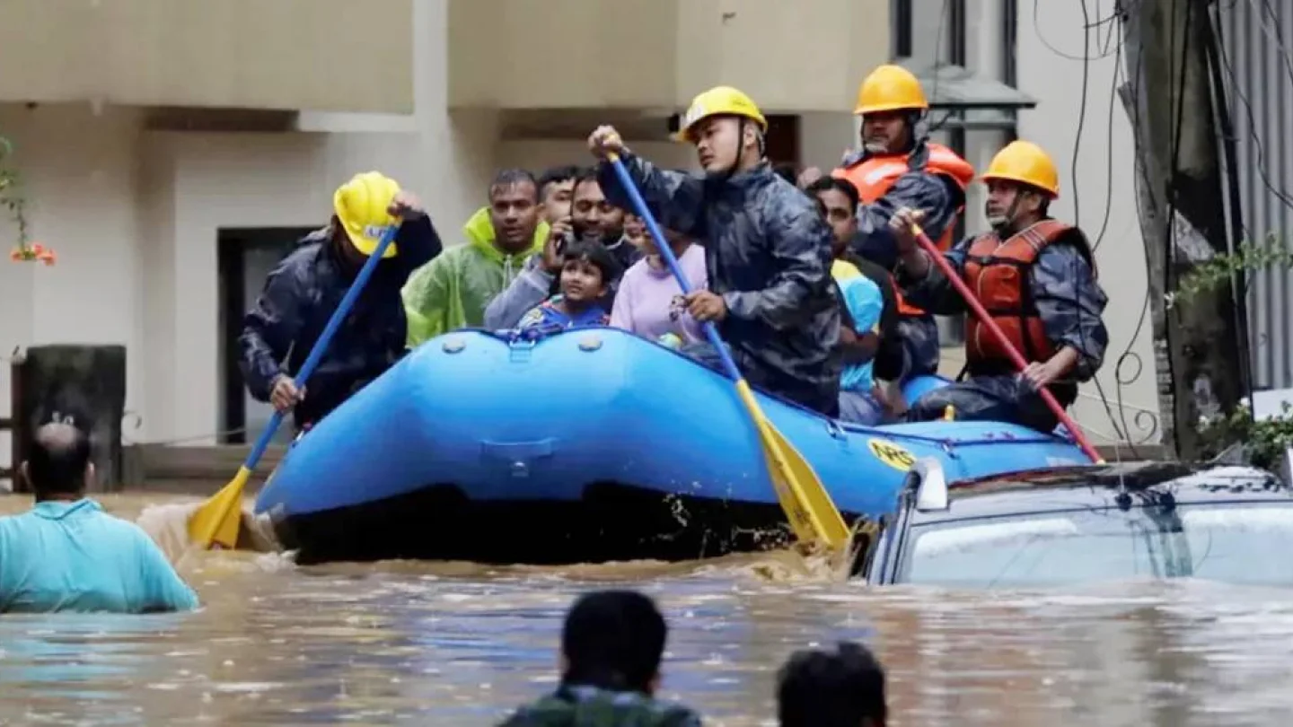 Nepal'de sel felaketi
