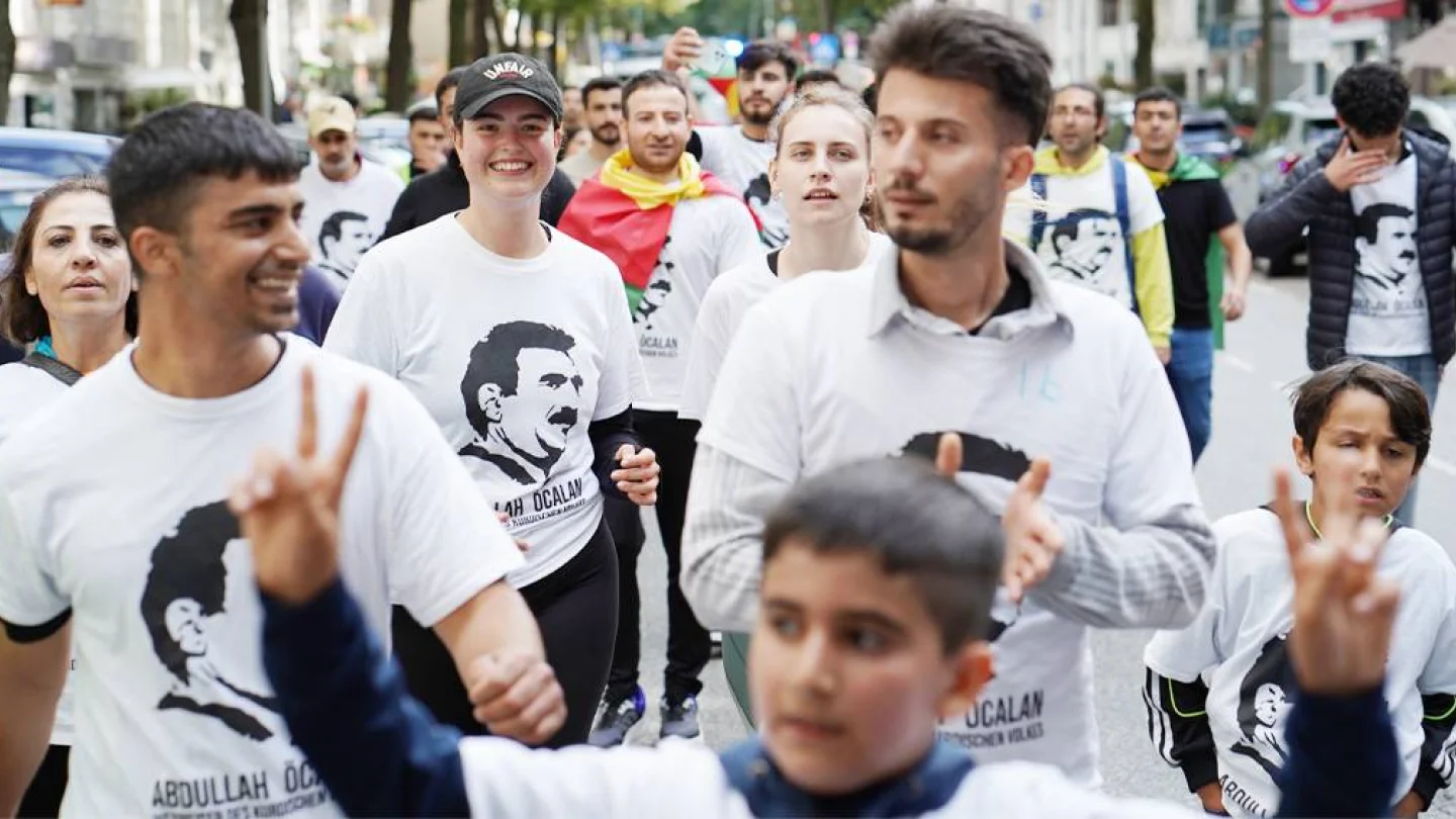 Öcalan'a özgürlük maratonu/ Foto:Deniz BABİR