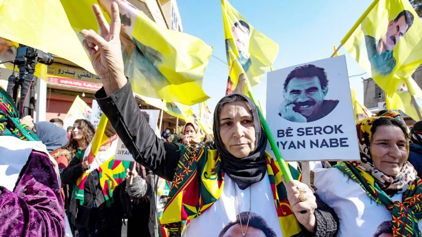 Abdullah Öcalan'a Özgürlük Eylemi / foto:AFP
