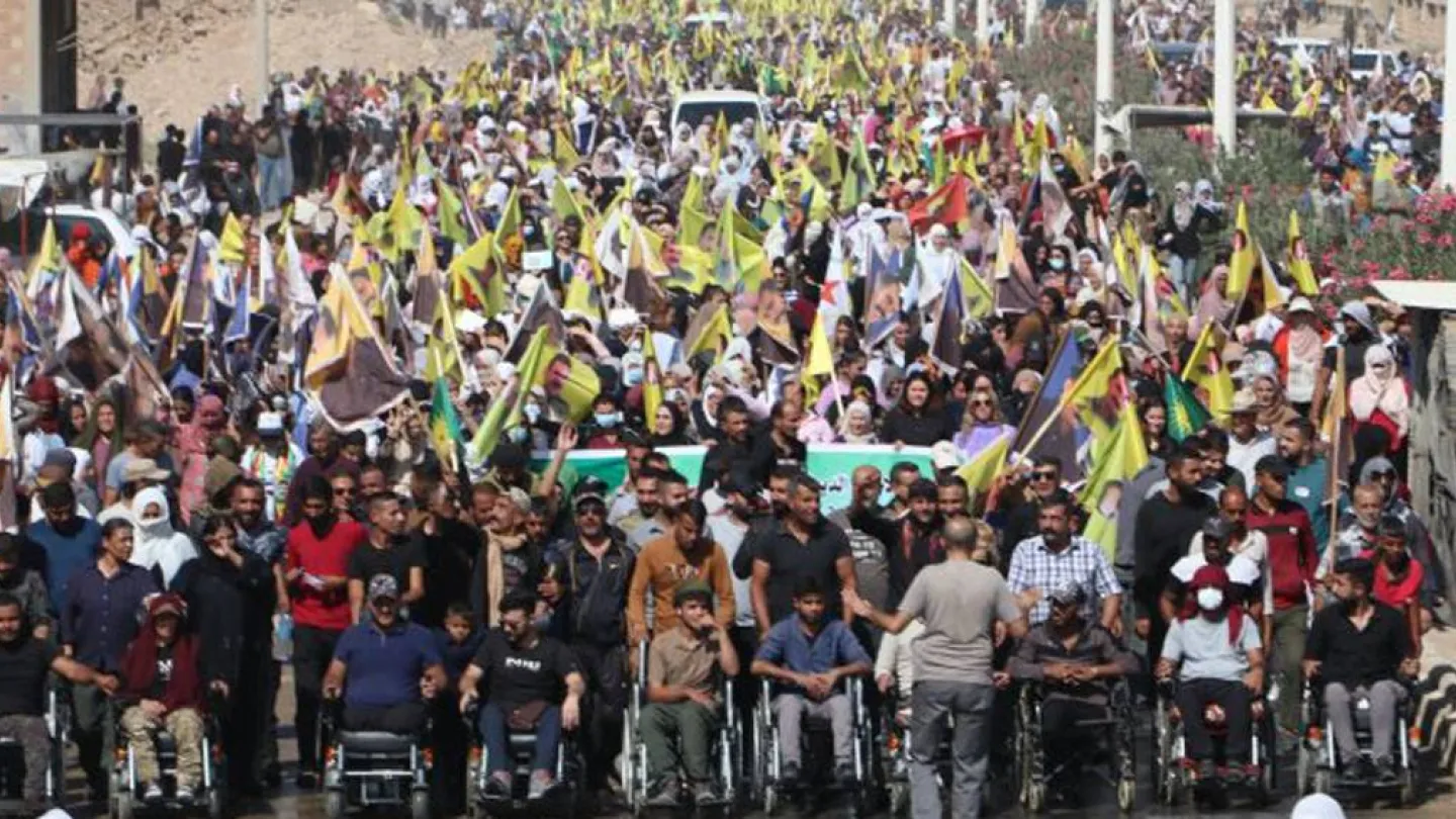Uluslararası Komplo kınama eylemi / Hesekê