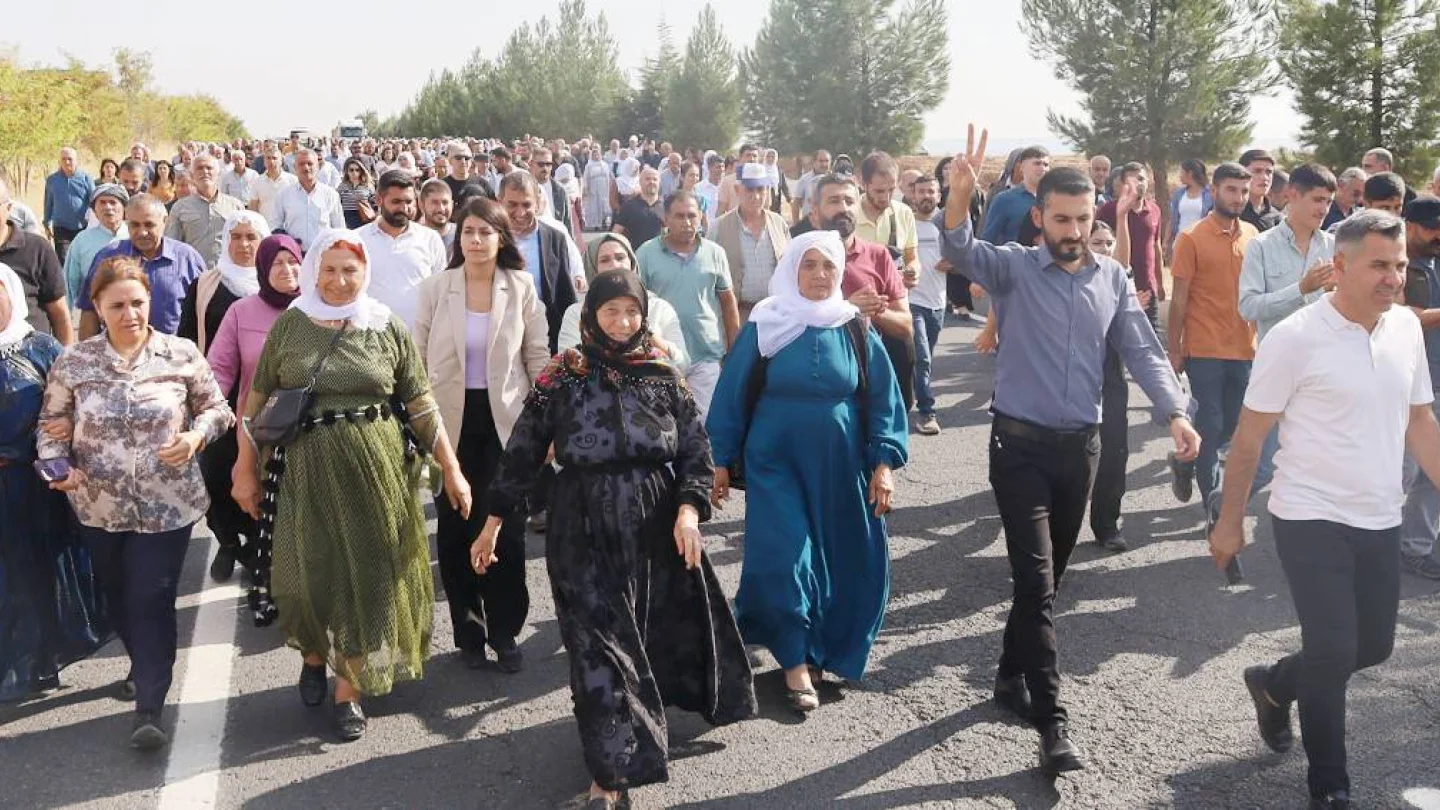 Kürt Halk Önderi Abdullah Öcalan için eylem, Amed