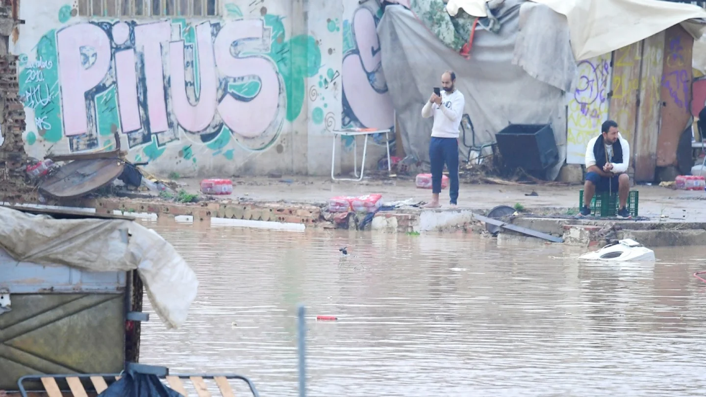 İspanya sel/ Foto:AFP