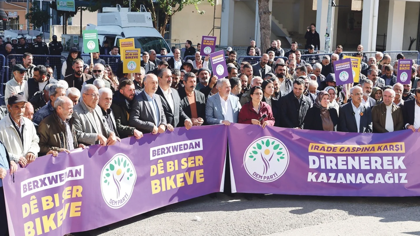 Kayyım protestosu / Halfeti